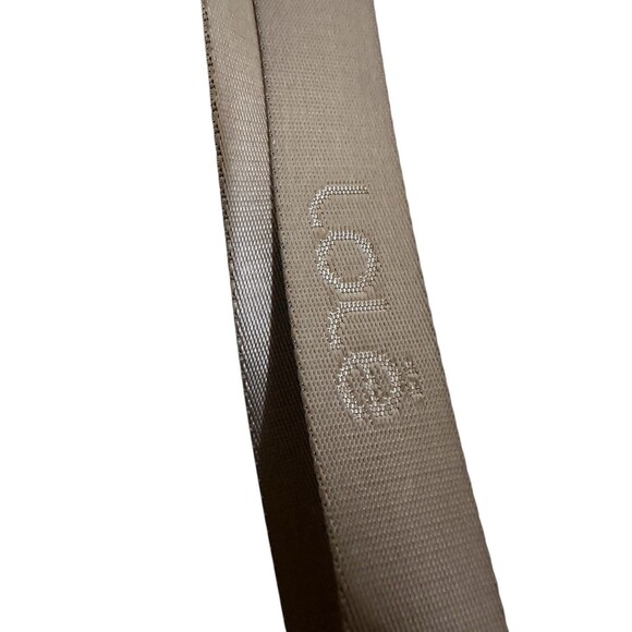 LOLE Crossbody Bag Womens Brown Beige Lightweight Nylon Everyday Flap Pocket - Picture 6 of 12